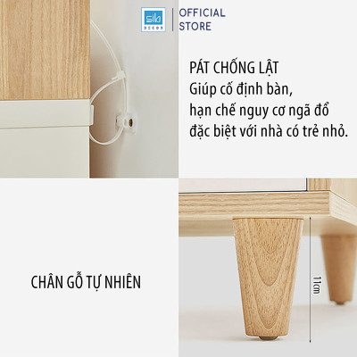 Bàn Máy Tính Làm Việc Kết Hợp Kệ Tủ Sách Lớn Hiện Đại Thương Hiệu SIB Decor BLV67