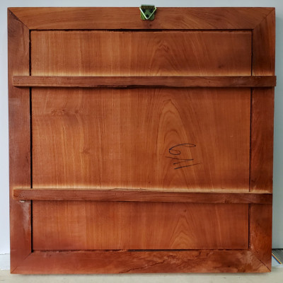 TRANH GỖ HƯƠNG ĐỤC NỔI - CHỮ PHÚC (chữ Phúc Hán nôm )