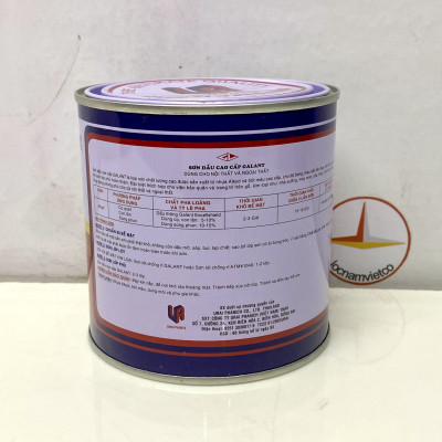 Sơn dầu Galant màu Crystal Blue 537 _ 0.8L