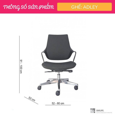 Ghế giám đốc cao cấp SMLIFE Adley