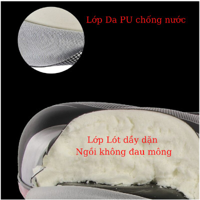 [Chính hãng miDoctor] Yên xe đạp thể thao, Yên xe đạp thể thao êm ái thoáng khí dễ lắp đặt - Đệm Yên xe địa hình thể thao chuyên dụng