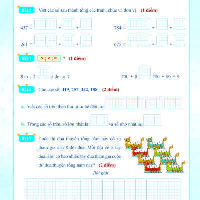 Combo Đề Kiểm Tra Toán, Tiếng Việt Lớp 2 - Kết Nối Tri Thức