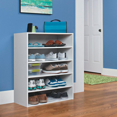 Kệ để giầy nhỏ gọn gỗ công nghiệp SMLIFE Rooney