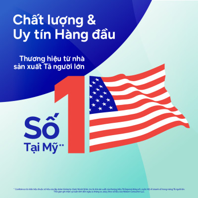 Tã dán người lớn CONFIDENCE CLASSIC DAY size M/L gói 15 miếng