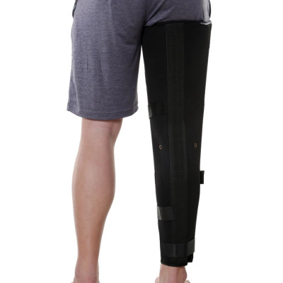 Nẹp Gối Orbe Hỗ Trợ Chấn Thương Vùng Gối, Chất Liệu Vải Cotton Không Dệt Thoáng Khí, Nẹp Hợp Kim Nhôm Chắc Chắn - 70cm