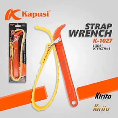 CẢO (CỜ LÊ) MỞ NẮP LỌC DẦU NHỚT BẰNG DÂY ĐAI KAPUSI 8in, 12in