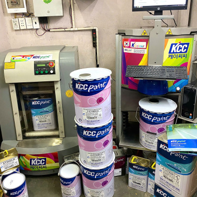 Sơn Alkyd KCC LT313 Base C màu đỏ nâu 2263 _18L