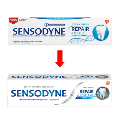 Kem đánh răng Sensodyne Repair Protect Extra Fresh 100g