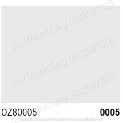 OEXPO ZOCO ANTI-FADE UV FOR EXTERIOR – SƠN NGOẠI THẤT CAO CẤP CHỐNG THẤM & BỀN MÀU VƯỢT TRỘI- OZ 80005