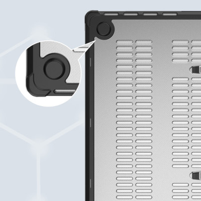 Ốp lưng cho Macbook Pro 14/Pro 16/Air 13/Air 15" Zaki Evoshell Case chống sốc - Hàng Chính Hãng