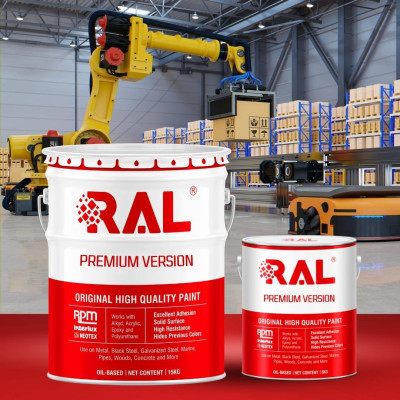 Sơn Acrylic 2IN1 (Lót + phủ) RAL RAONER 2IN1 - 5KG