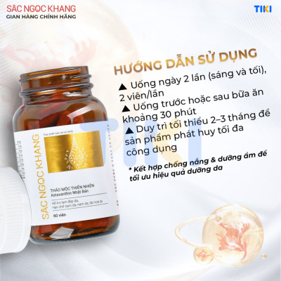 Combo 3 Hộp Sắc Ngọc Khang Vi tảo lục làm mờ sạm nám hiệu quả