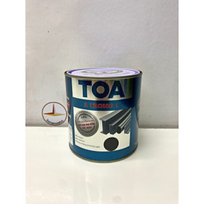 Sơn sắt mạ kẽm TOA không cần lót màu Xingfa nâu 800gram - XF350