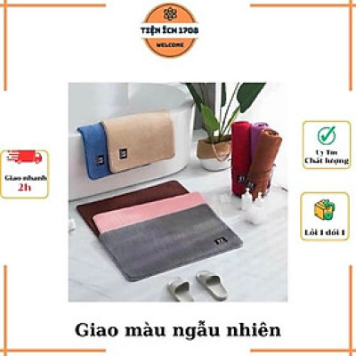 Thảm chân Vải Mềm Phòng Khách Nhà Tắm Nhà Bếp Siêu Thấm Nước