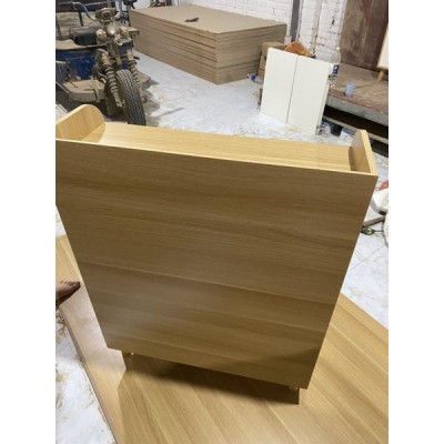 tủ giày dép gỗ công nghiệp 80x104x30 - mẫu 2 cánh, 1 ngăn kéo - chân gỗ sồi