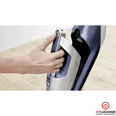 Máy hút bụi cầm tay Bosch serie 4 BCH3K2851 2in1 màu xanh 0.4L - Hàng chính hãng