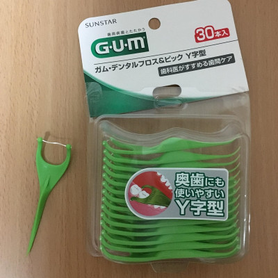 Chỉ nha khoa Sunstar Gum làm sạch các mảng bám giữa kẽ răng  - Made in Japan