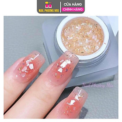 Gel Nhũ Xà Cừ Songqiao 8g Kim Tuyến Lấp Lánh, Dễ Sử Dụng Cho Người Mới Học Làm Nail, Hiệu Ứng Tuyết Ánh Xà Cừ Nữ khảm  xà Sơn Gel