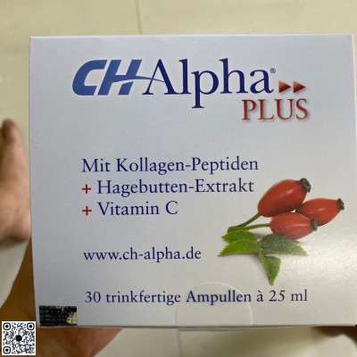 CH Alpha Plus - Collagen Hỗ Trợ Sụn Khớp Hộp 30 Ống - Hàng Công Ty Nhập Khẩu Chính Ngạch