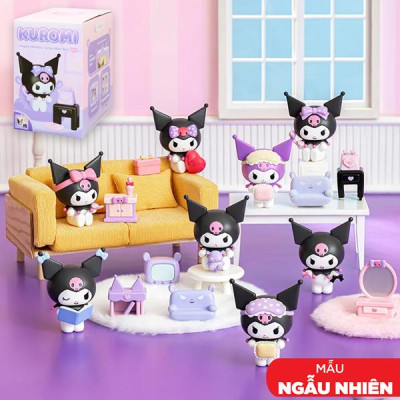 Đồ Chơi Mô Hình Hộp Mù Kuromi - Happy Holiday - Moetch MX04 (Sản Phẩm Bên Trong Là Ngẫu Nhiên)