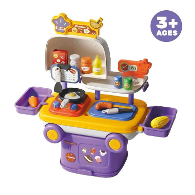 Đồ Chơi Xe Nhà Bếp Lưu Động - Play House Master Chef - Toys&Joys HY-27 (30 Chi Tiết)