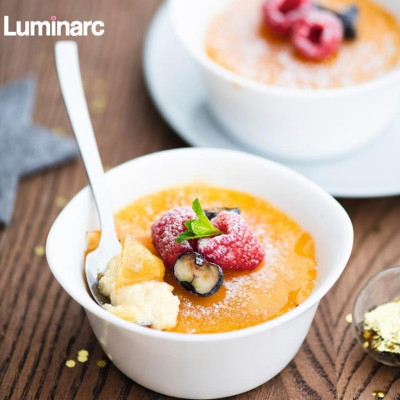 Bộ 4 khay nướng thủy tinh mini Luminarc Smart Cuisine 11cm - N3295*4, dùng lò nướng, lò vi sóng | Hàng chính hãng