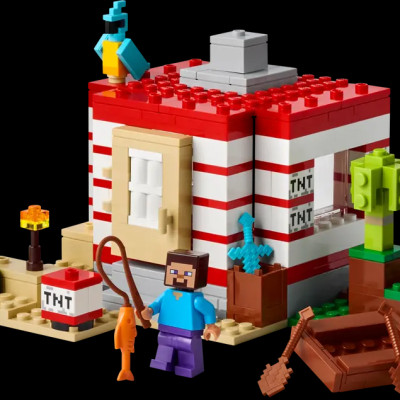 Đồ Chơi Lắp Ráp Pháo Đài TNT Trong Rừng - Lego Minecraft 21275 (287 Mảnh Ghép)