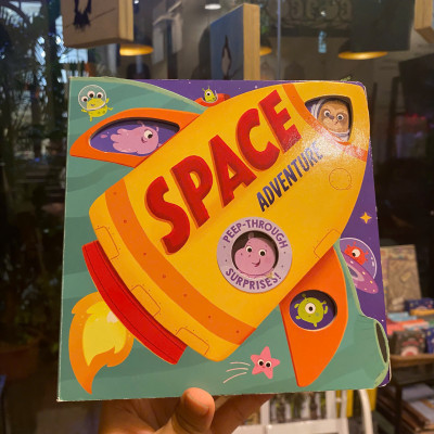 Sách - Space Adventure: Peep-through Surprise by Igloo Books | Children