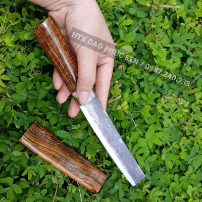 Dao Phúc Sen - Dao Thái Nhỏ Mini (Vỏ Gỗ Cẩm Chỉ)