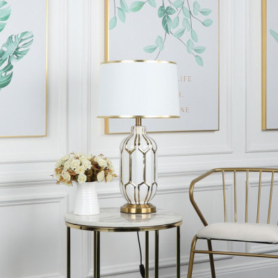 Đèn ngủ để bàn TIGEN kiểu dáng hiện đại, cao cấp trang trí nội thất sang trọng - kèm bóng LED chuyên dụng.