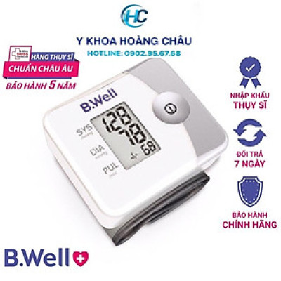 Máy đo huyết áp cổ tay điện tử tự động B.Well Pro 39 (Nhập  Thụy Sỹ)