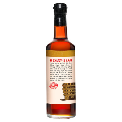 Đặc Sản Phan Thiết - Thùng 6 Chai Nước Mắm Nhỉ 40 Độ Đạm Làng Chài Xưa Chai Thủy Tinh 500Ml Ủ Chượp 2 Lần Không Chất Bảo Quản