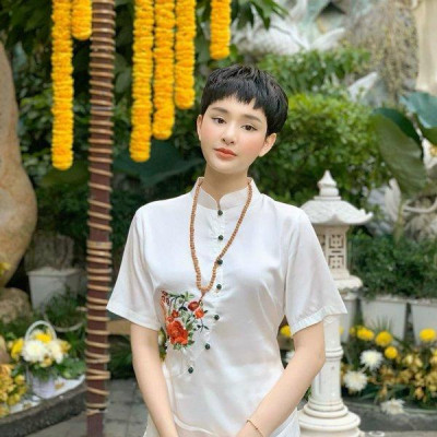 ĐỒ LAM ĐI CHÙA  Set Đồ Lam Đi Chùa Vải Lụa Cao Cấp  đồ Lam nữ