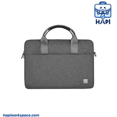 Túi hàng chính hãng WIWU Minimalist Laptop Bag II Wi-MLBII 14 inch, 15.6 inch: Trượt nước, chống sốc, ngăn phụ kiện