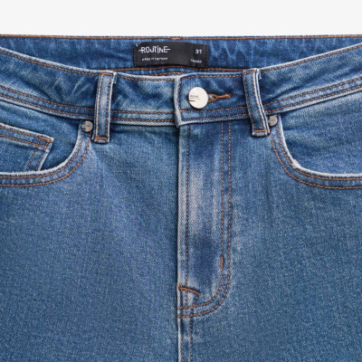 Quần denim nam nhãn point. Tapered - ROUTINE 10F25DPA003
