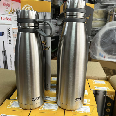 Bình giữ nhiệt Inox 316 Lê Bên Làng LBL1662 dung tích 1100ml kèm lõi lọc trà