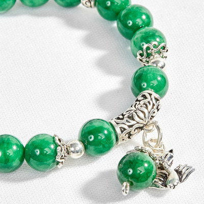 Vòng tay phong thủy đá thiên nhiên charm hồ ly Ngọc Quý Gemstones - Ngọc Quý Gemstones