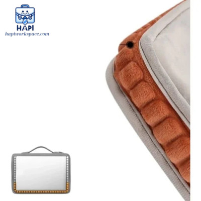 Túi chống sốc laptop 2 ngăn WiWU Cozy Classic Wi-COZY02 14/16 inch: Chống nước, lớp chống sốc dày, ngăn phụ kiện rộng rãi
