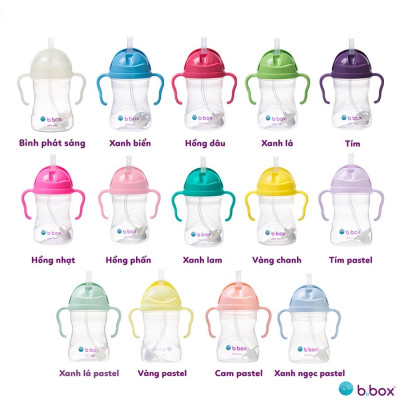 Bình Nước Tập Uống Chống Sặc 360 Độ Thương Hiệu Úc B.BOX