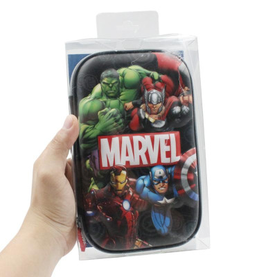 Bóp Viết 3D Biệt Đội Avengers - Cleverhippo HLM1104/BLACK - Màu Đen