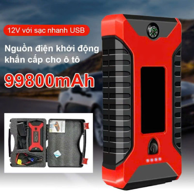 Bộ Kích Đề Nổ Ô Tô Kiêm Sạc Dự Phòng Có Đèn Pijn Nhật Bản Loại Xịn – Cứu Hộ Xe Nhanh Chỉ Trong 3 Giây! ĐÈN TRANG TRÍ