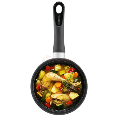 Nồi cán dài/quánh chống dính Inox Tefal Flavor Force 16cm x 1.3L E2772274 - Hàng chính hãng