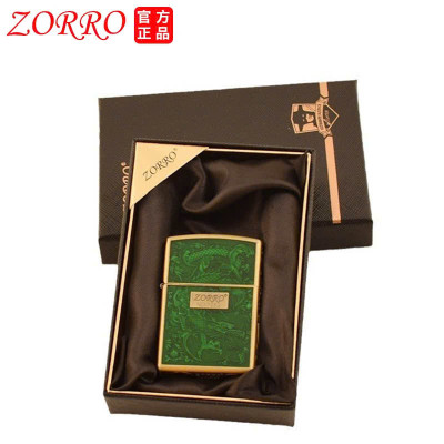 Vỏ Hộp Quẹt, Bật lửa Zorro Cao Cấp Họa Tiết Rồng Xanh Lục Bảo