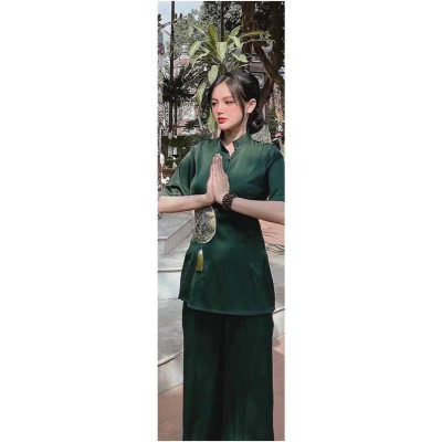 ĐỒ LAM ĐI CHÙA mẫu Đính Dây May Mắn