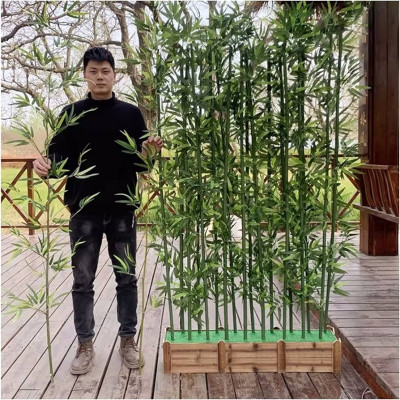 Set 10 cây trúc giả ( Loại thường) - Size từ 120cm đến 150cm - Cây giả, hoa lụa Decor trang trí nhà cửa