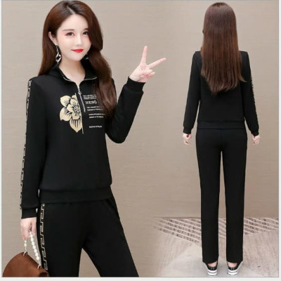 SET BỘ THỜI TRANG PHỐI HỌA TIẾT HOA MAI TAY DÀI