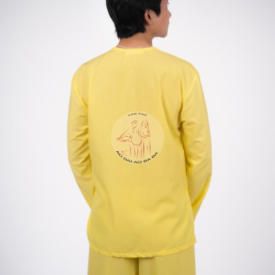 BIGSIZE Bộ Bà ba vàng nam bộ- Miền tây-giá rẻ- Có bộ bà ba Bigsize- Bà ba sỉ toàn quốc, may bộ áo bà ba theo yêu cầu