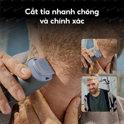 Máy cạo râu Philips Beard Trimmer 3000 Series BT3617/15 - Hàng chính hãng