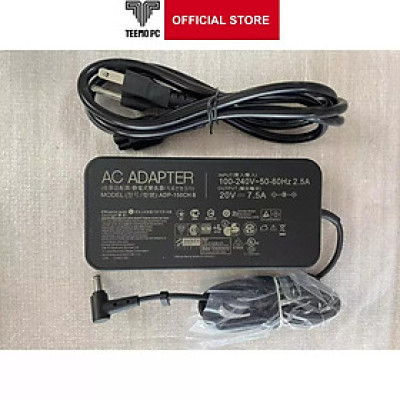 Sạc Tương Thích Cho Máy Tính Asus 20V – 7.5A 150Wh Đầu Kim To (6.0*3.7Mm) – Tốt - Hàng Nhập Khẩu New Seal TEEMO PC TEAC370
