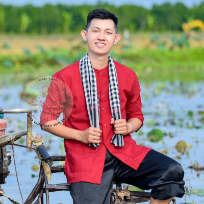 BIG SIZE Bộ bà ba phối áo cate đỏ quần phi đen - Có bộ bà ba Bigsize- may sỉ bà ba toàn quốc - May bộ bà ba theo yêu cầu